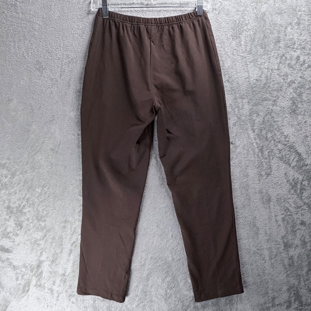 Women with Control Pants Small Petite Brown Tummy Control Stretch Crop 2 Pairs - Picture 8 of 16